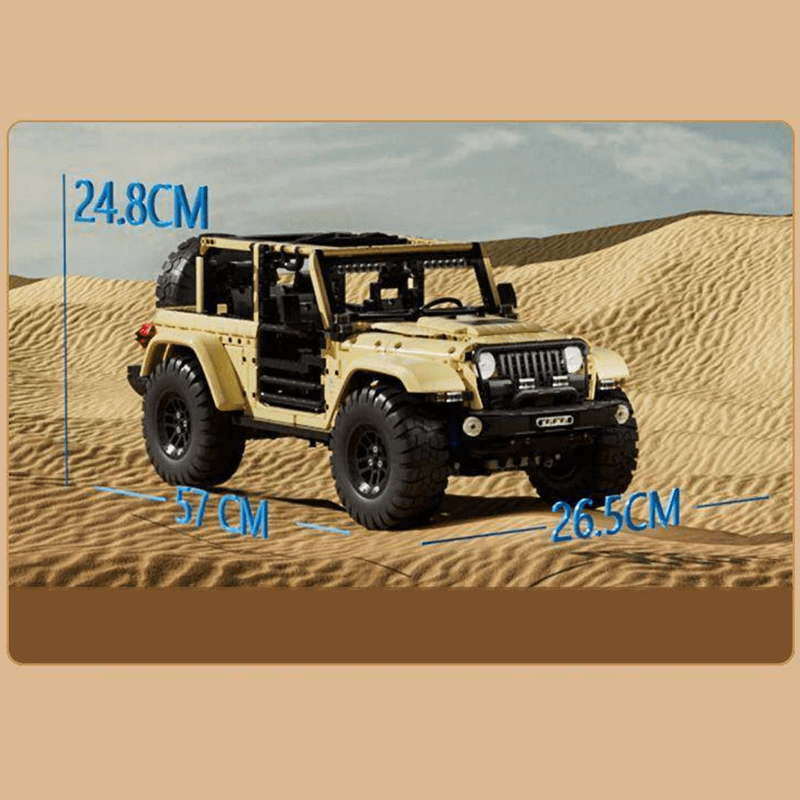 All-Terrain Wrangler Sahara 4x4 | 3620pcs