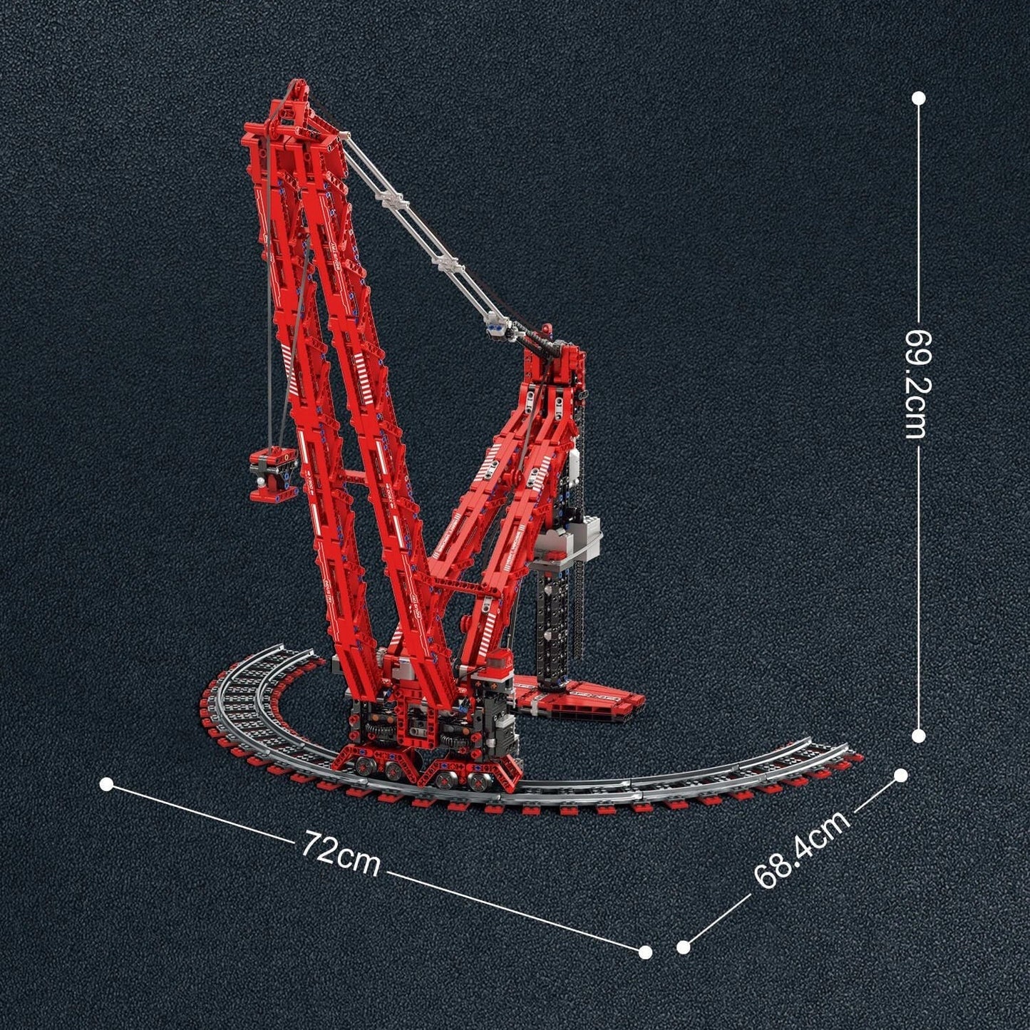 World's Most Powerful Land Crane | 1195pcs