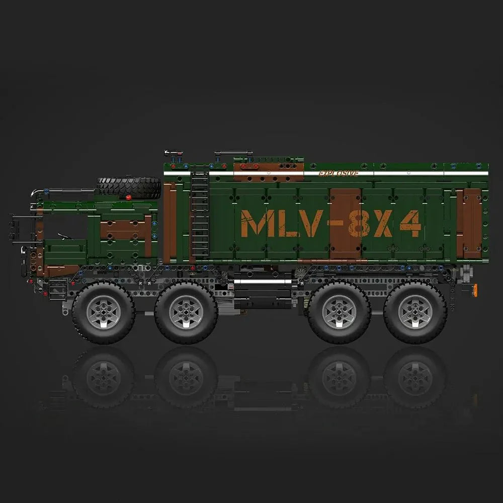 8x8 Desert Heavy Hauler | 3594pcs