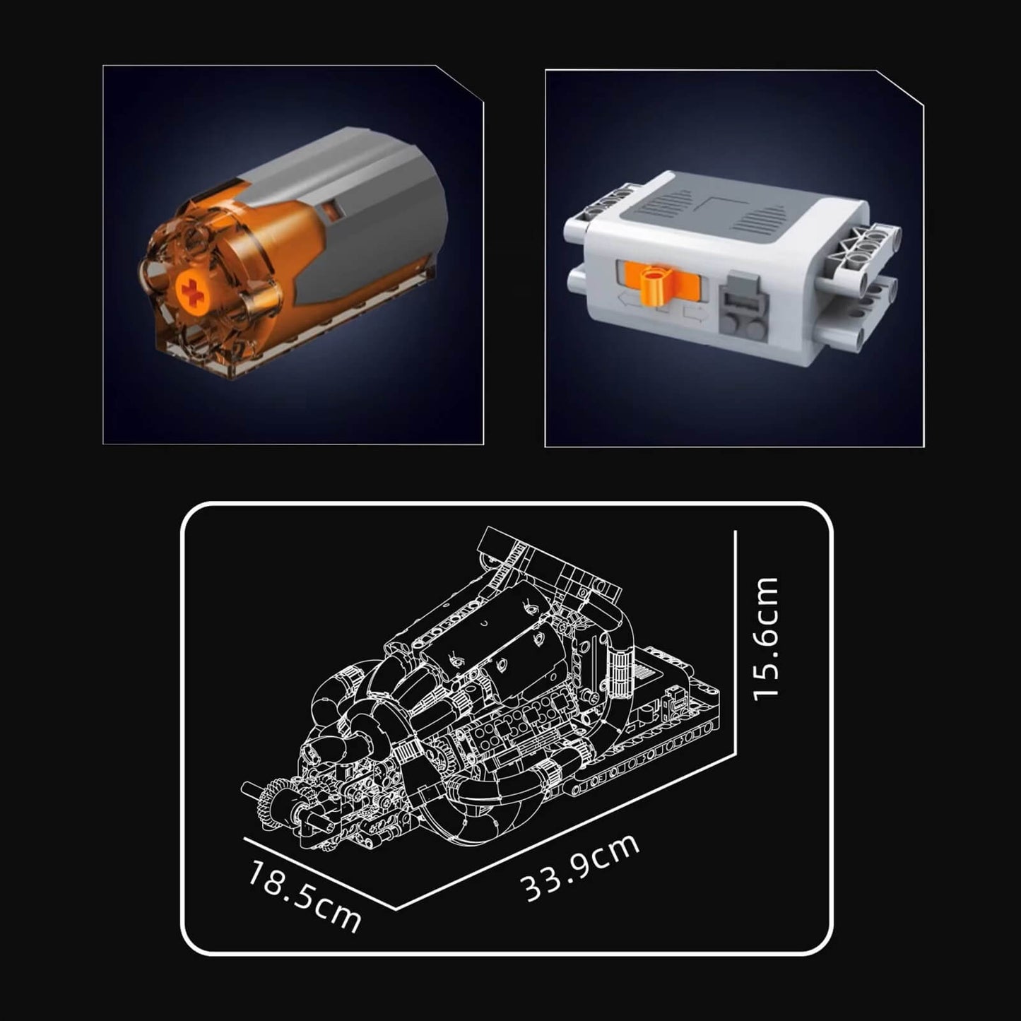 V8 Formula 1 Engine | 979pcs