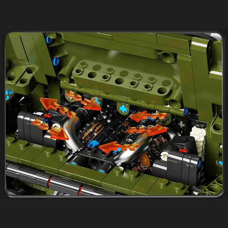 Armoured Military Ambulance | 3849pcs