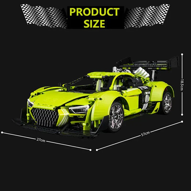 Street-Tuned R8 V10 Supercar | 2640pcs