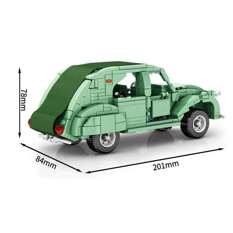 Classic French City Car | 461pcs