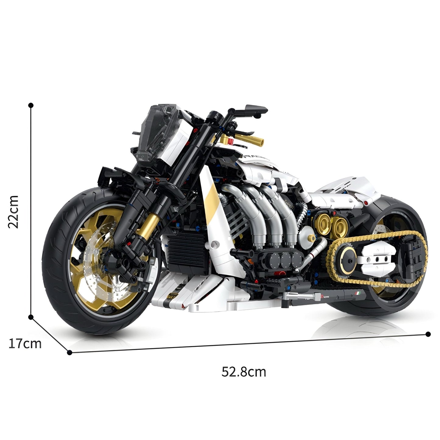 Cyberpunk Custom Chopper | 2004pcs