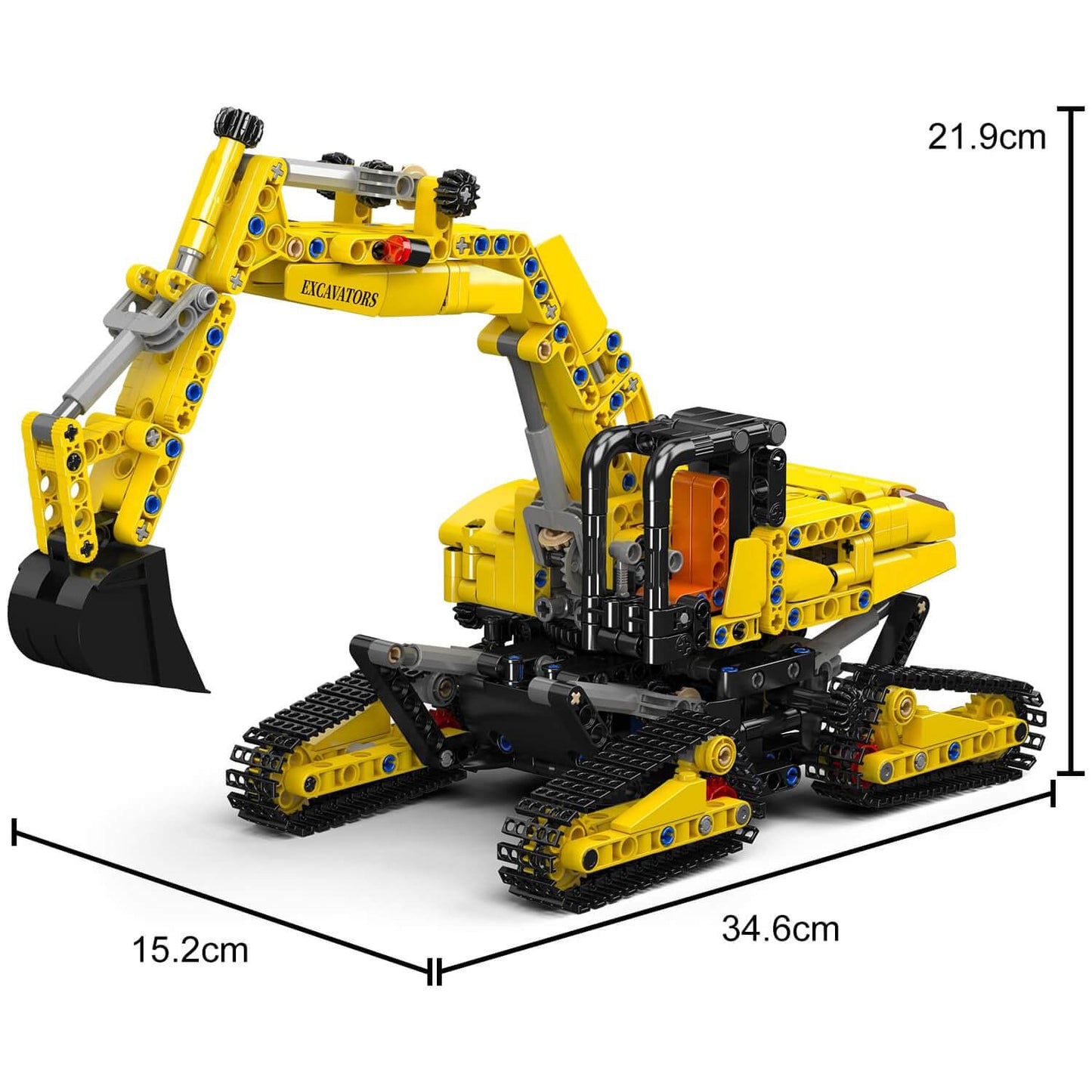 Futuristic Concept Excavator | 840pcs