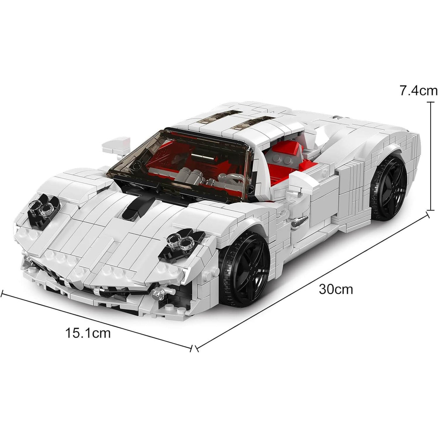 Futuristic Utopia V12 Hyper GT | 1422pcs