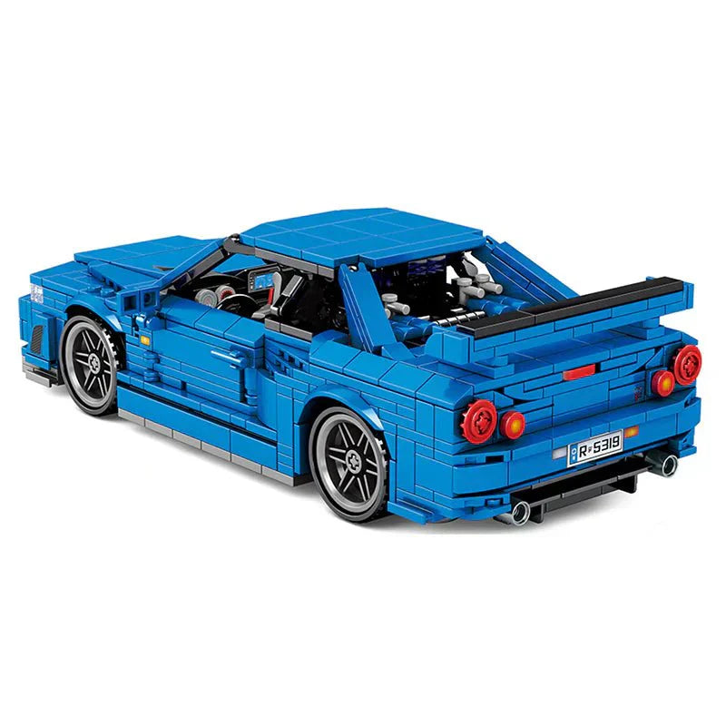 JDM R34 Twin-Turbo Street Legend | 833pcs