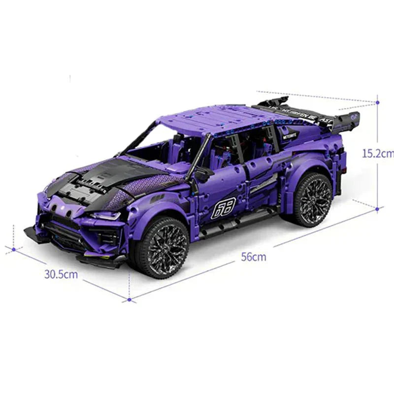Satin Purple Super SUV | 2374pcs