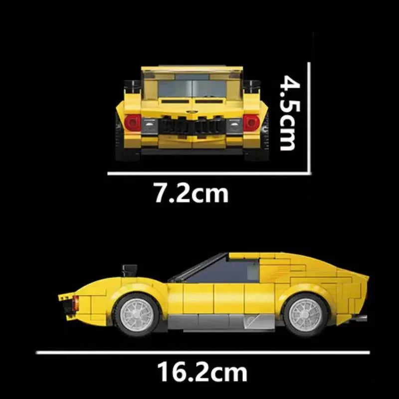 Mini 1960s V12 Supercar | 321pcs
