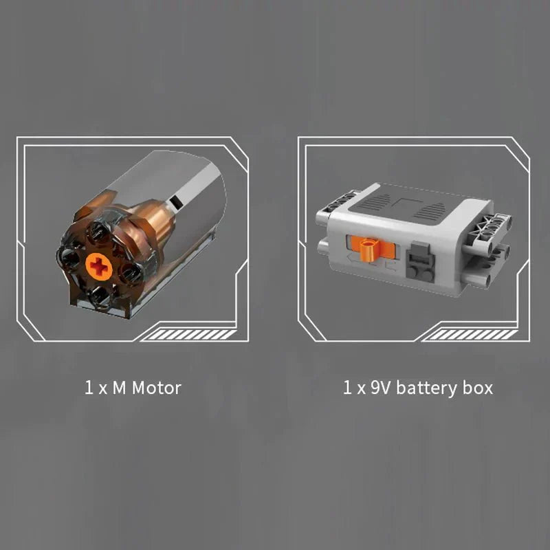 PAG Supercar V12 Engine Technic | 761pcs