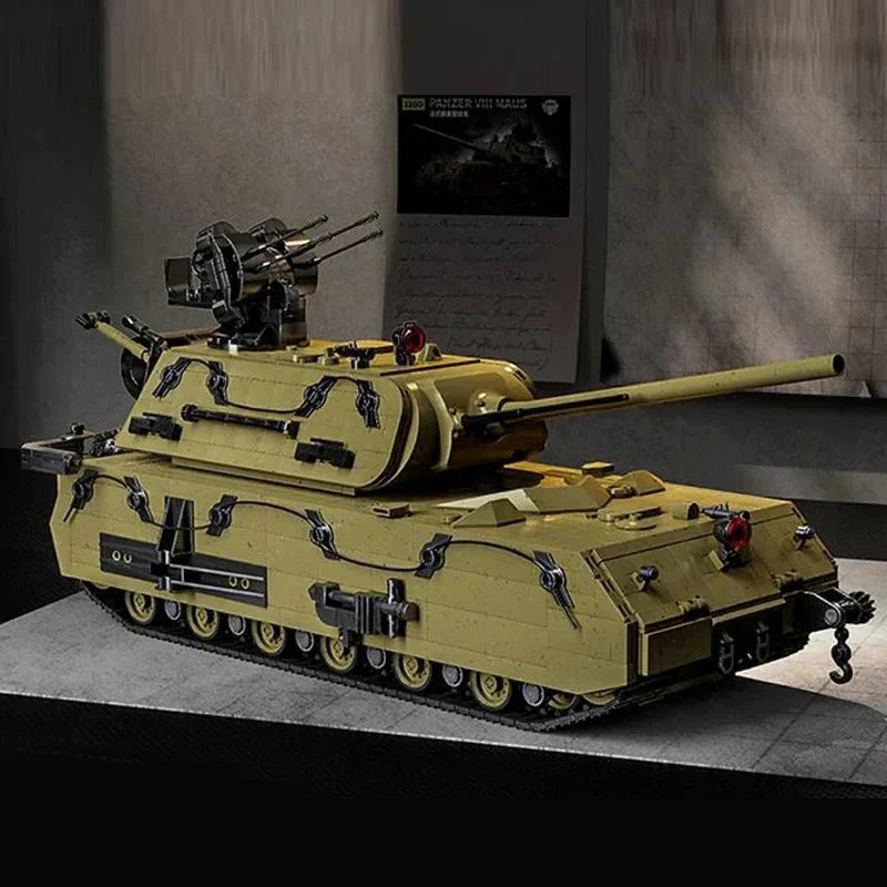 Panzer VIII Maus Tank Military | 3339pcs