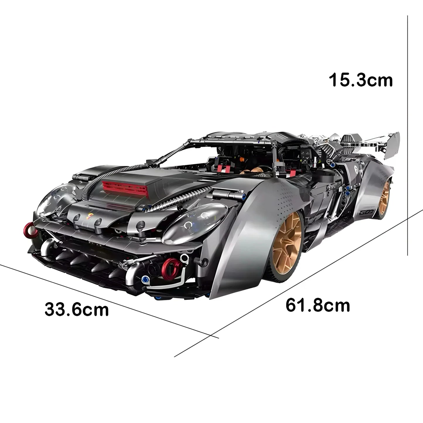 918 Cyberpunk Hybrid Hypercar Concept | 4308pcs
