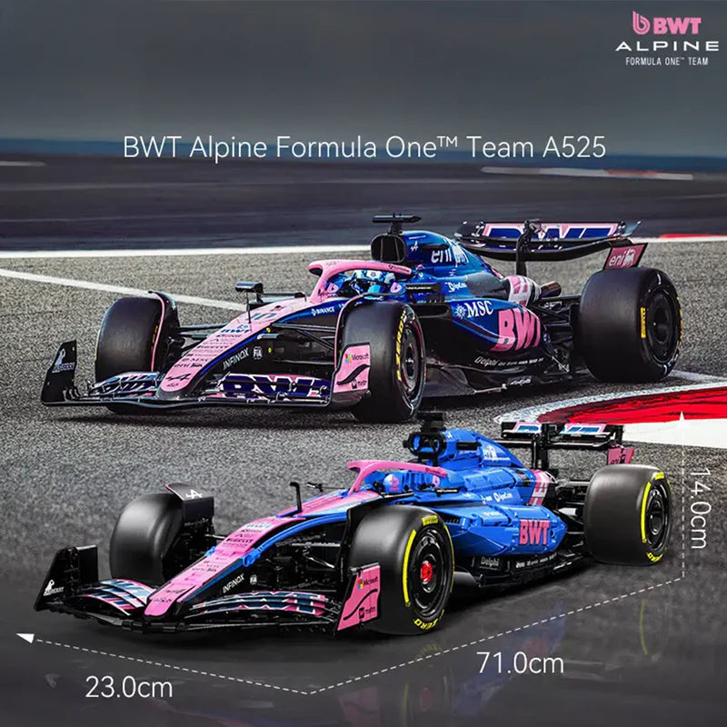 Official Licensed BWT Alpine Formula One Team Car | 2172pcs