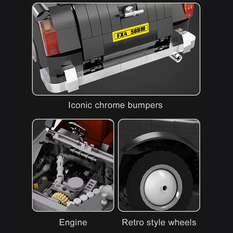 London Taxi TX4 Remote Control | 1870pcs