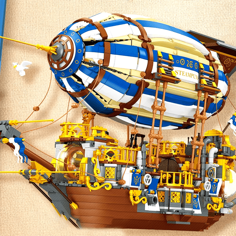 SteamPunk Airship | 3271pcs