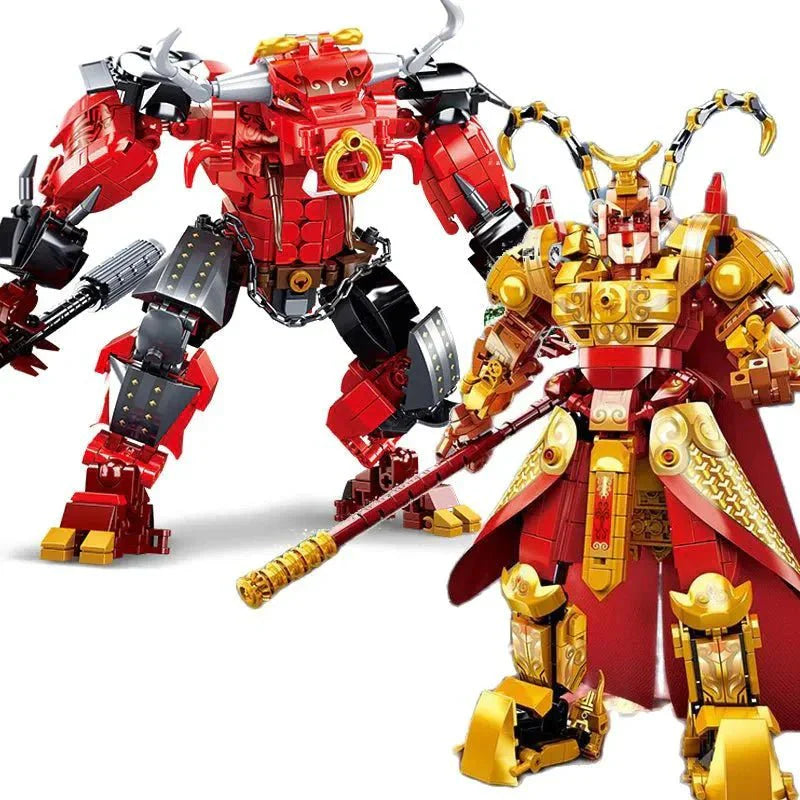 Transformers Bull Demon Mecha Warrior Bricks Toy | 606pcs