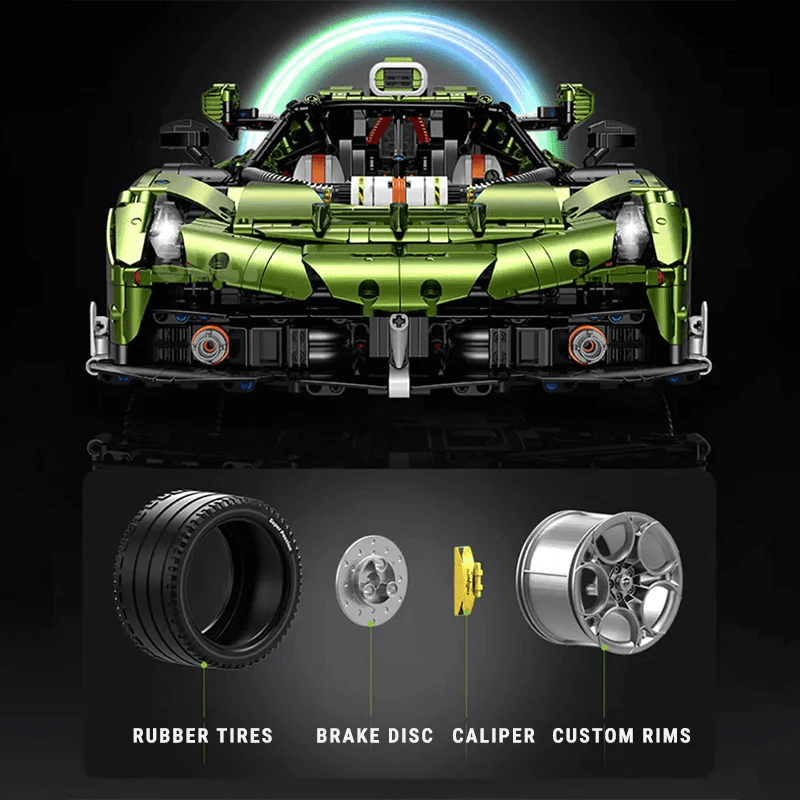 Twin-Turbo Track Hypercar | 3837pcs