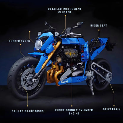 1000cc Naked Street Bike | 1016pcs