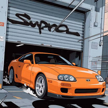 Toyota Supra A80 | 348pcs