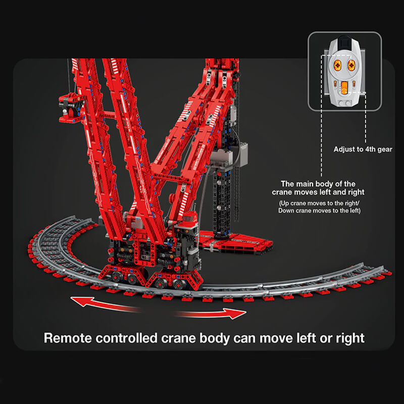 World's Most Powerful Land Crane | 1195pcs