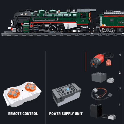 141 R French Steam Locomotive | 1781pcs