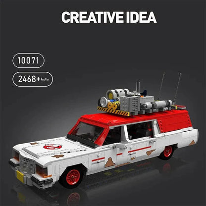 1959 Ecto-1 Classic Ghost Ambulance | 2468pcs