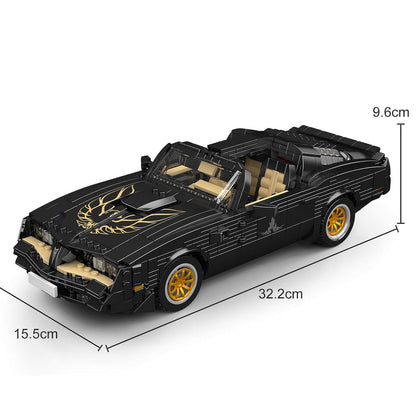 1981 Retro Muscle Coupe | 1556pcs