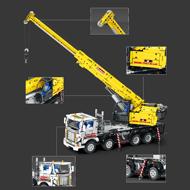 Crane Truck Remote Control | 2205pcs