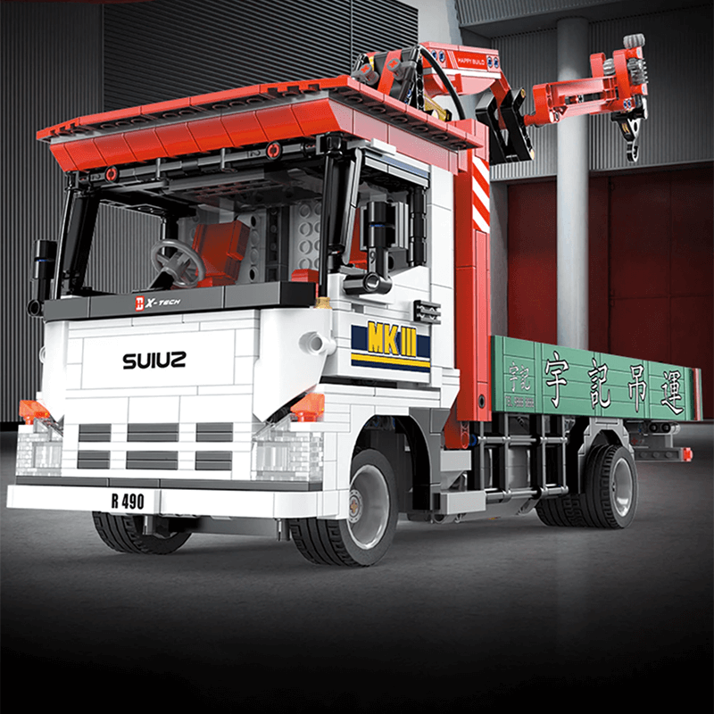 Truck With Crane Remote Control | 1476pcs