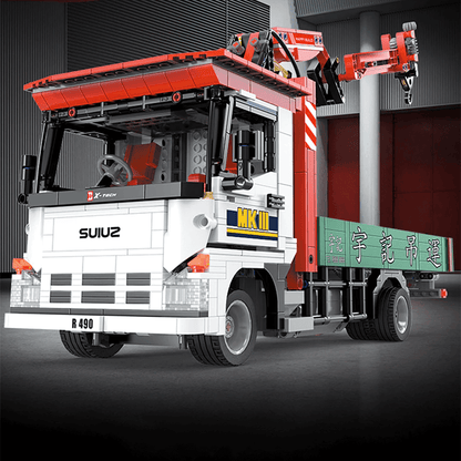 Truck With Crane Remote Control | 1476pcs