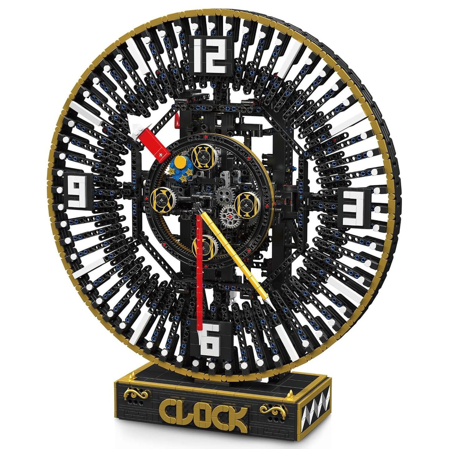 Motorized Steampunk Mechanical Clock | 3674pcs