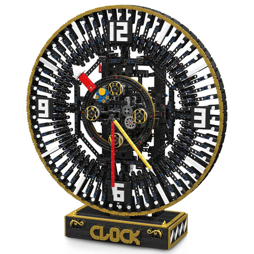Motorized Steampunk Mechanical Clock | 3674pcs