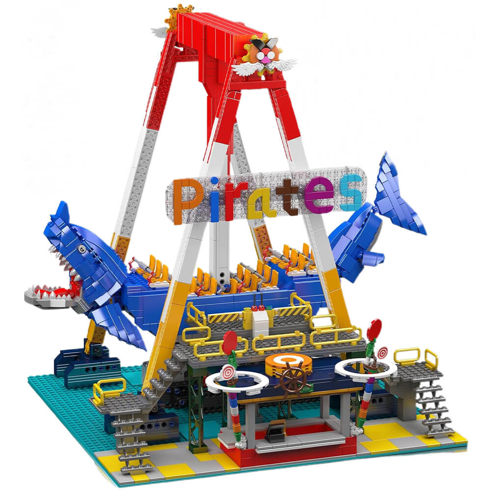 Motorized Shark Swing Ride | 1921pcs