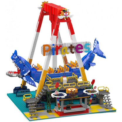 Motorized Shark Swing Ride | 1921pcs