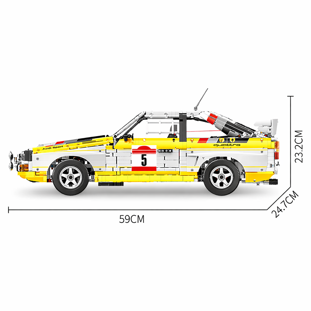 Audi Rally Quattro Group B 1984 3886pcs