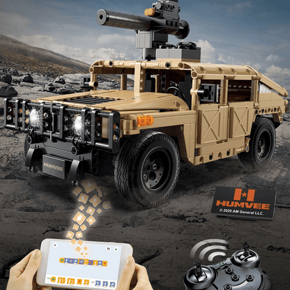 Remote Controlled Humvee 627pcs