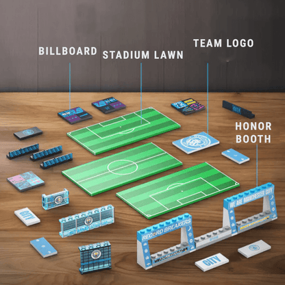 Manchester City Football Club Etihad Stadium | 4472pcs