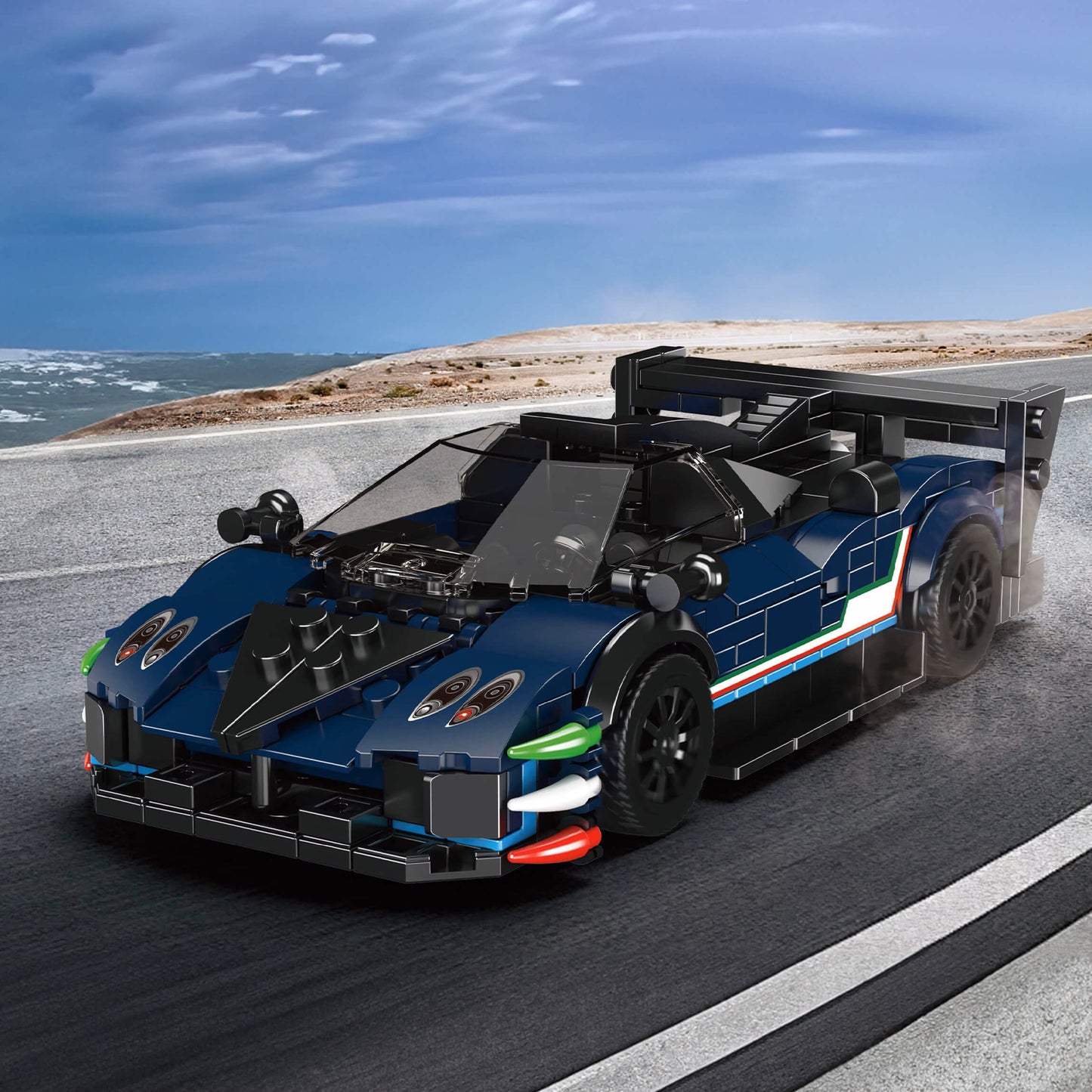 Italian Huayra Tricolore Monster V12 | 446pcs