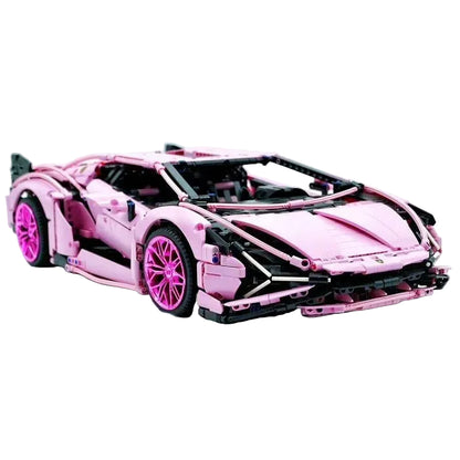 Pink Edition Italian Supercar | 3696pcs