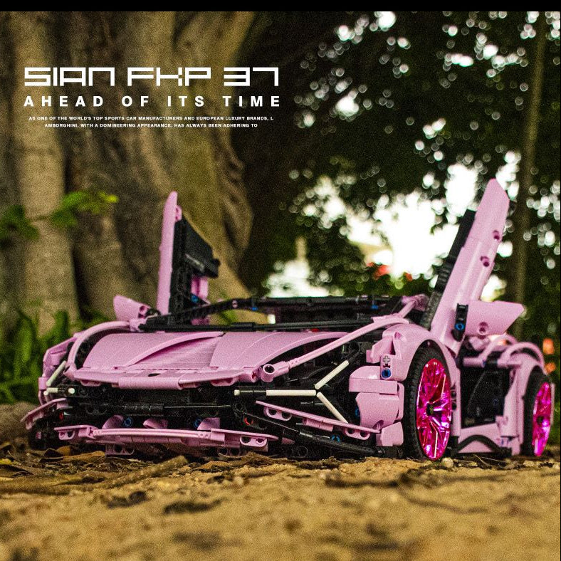 Pink Edition Italian Supercar | 3696pcs