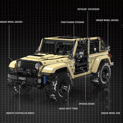 All-Terrain Wrangler Sahara 4x4 | 3620pcs