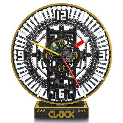 Motorized Steampunk Mechanical Clock | 3674pcs