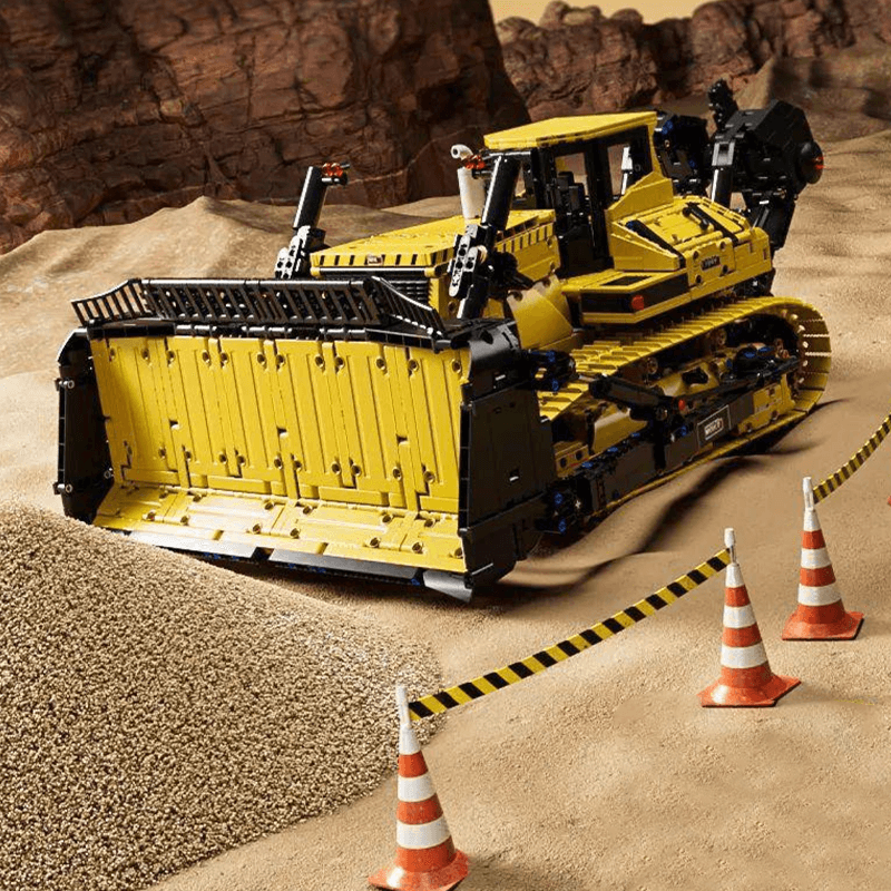 RC Bulldozer - Ultimate Edition | 3567pcs – Motor Builds