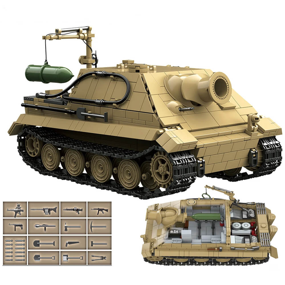 Sturmtiger 38cm Armored Mortar | 1393pcs