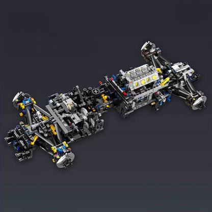 V8 German Hybrid Endurance Prototype 3506pcs