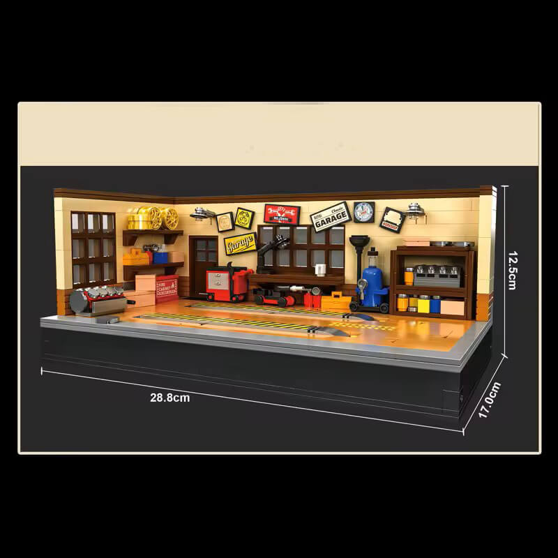 Vintage Auto Garage | 749pcs