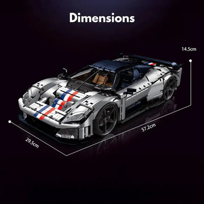 Italian F80 1200hp Supercar | 4794pcs