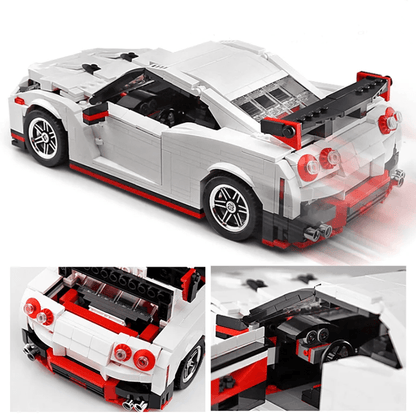 R35 GTR Godzilla White | 1024pcs