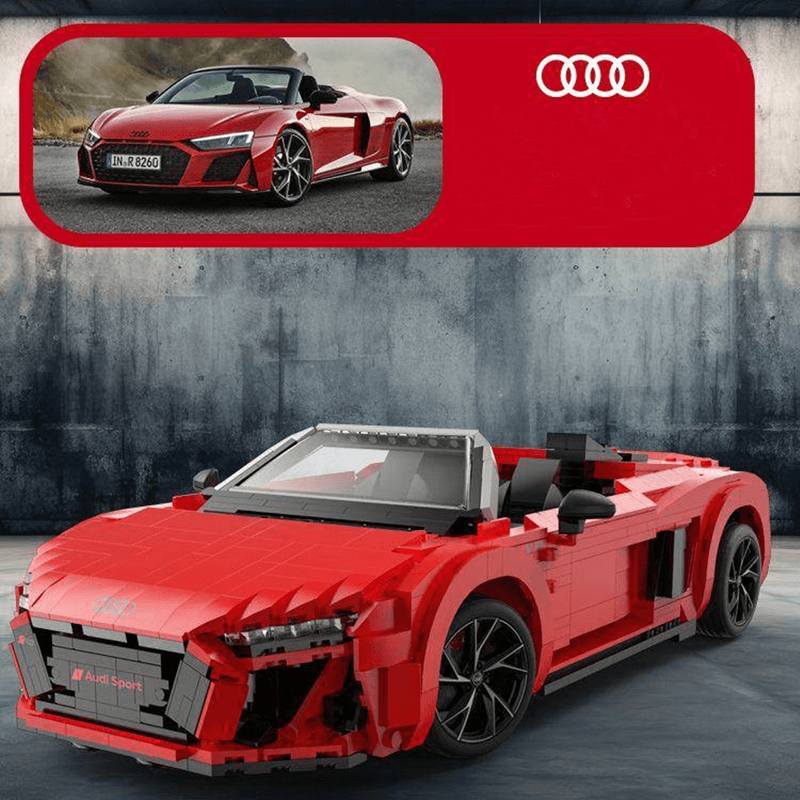 Audi R8 Spyder | 1439pcs