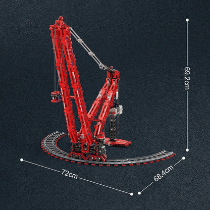 World's Most Powerful Land Crane | 1195pcs